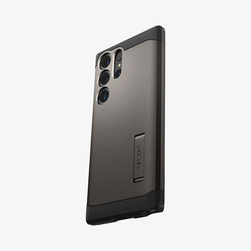 ACS05623 - Galaxy S23 Ultra Case Tough Armor in black showing the back